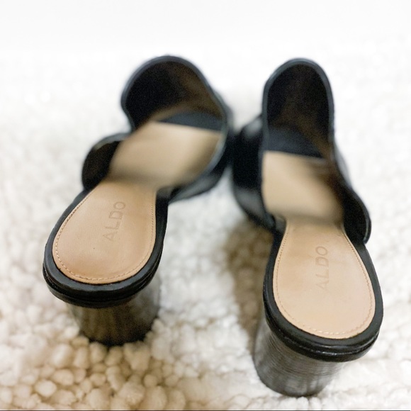 euc Aldo leather mules - Picture 4 of 8